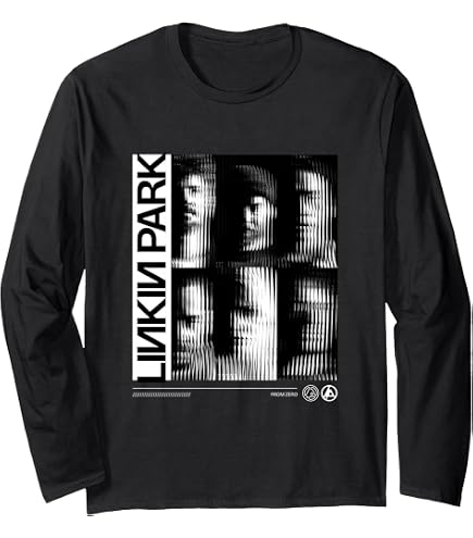 Amazon.com: Linkin Park Photo Grid Long Sleeve T-Shirt : Clothing